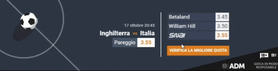 Comparison banner SNAI